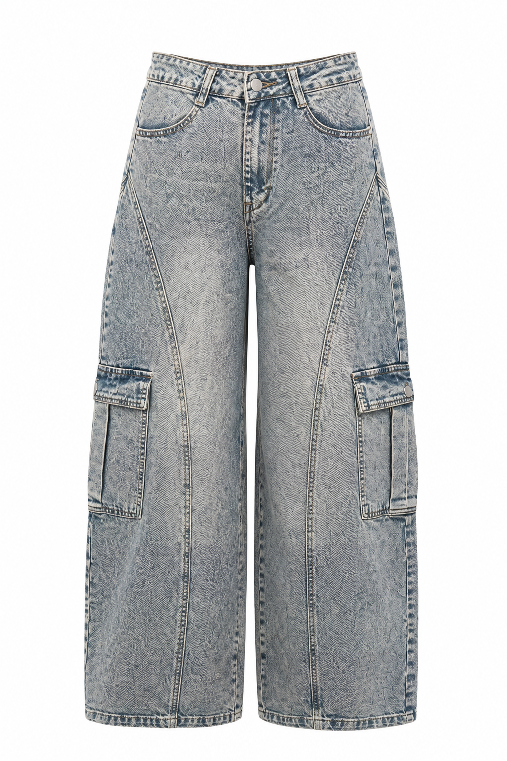 JEANS BALLOON CARGO ENVEJECIDO