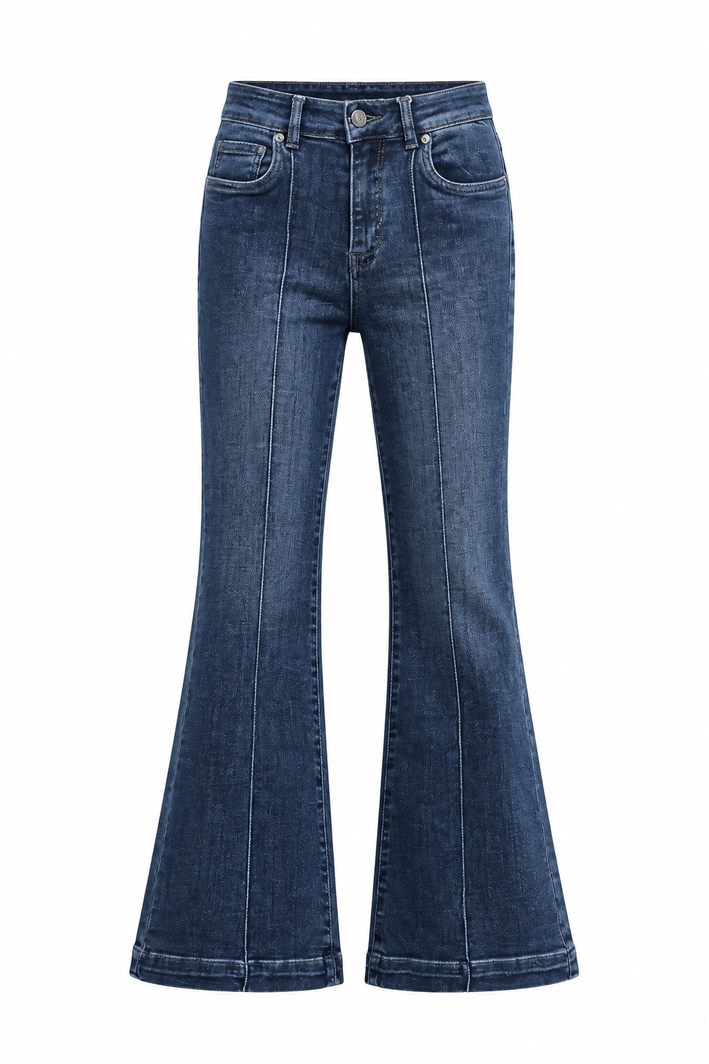 JEANS FLARE COSTURA
