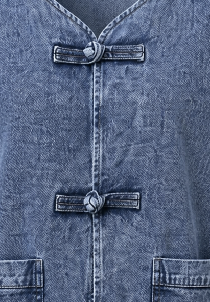 CHAQUETA DEMIN NUDO CHINO