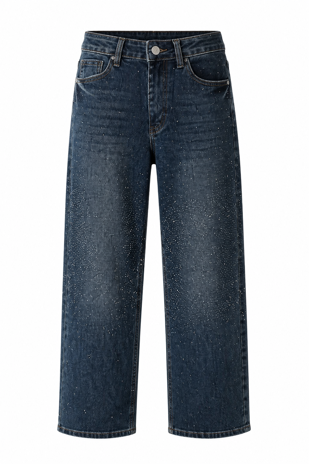 JEANS WIDE LEG BRILLOS