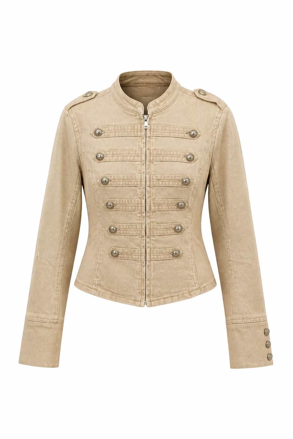 CHAQUETA SARGA BOTONES