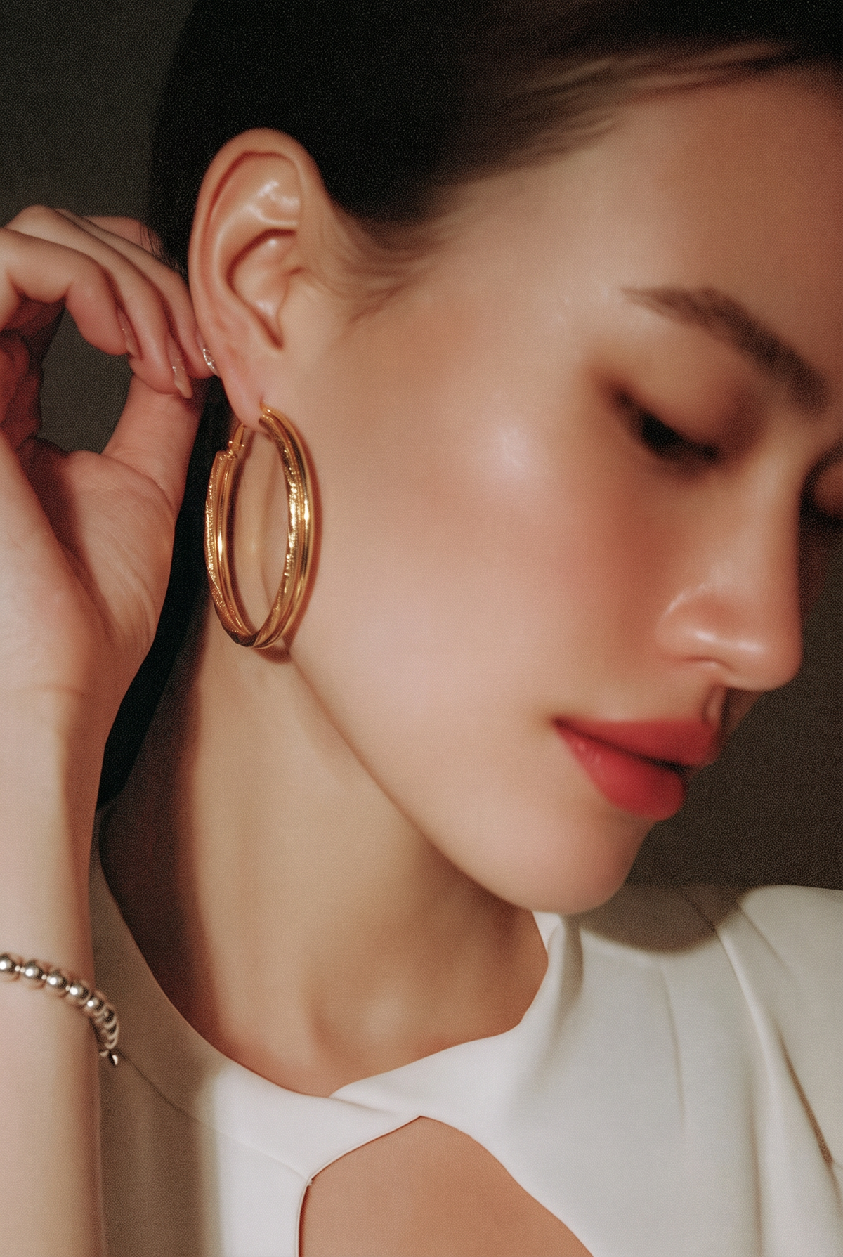 PENDIENTES DOBLE ARO