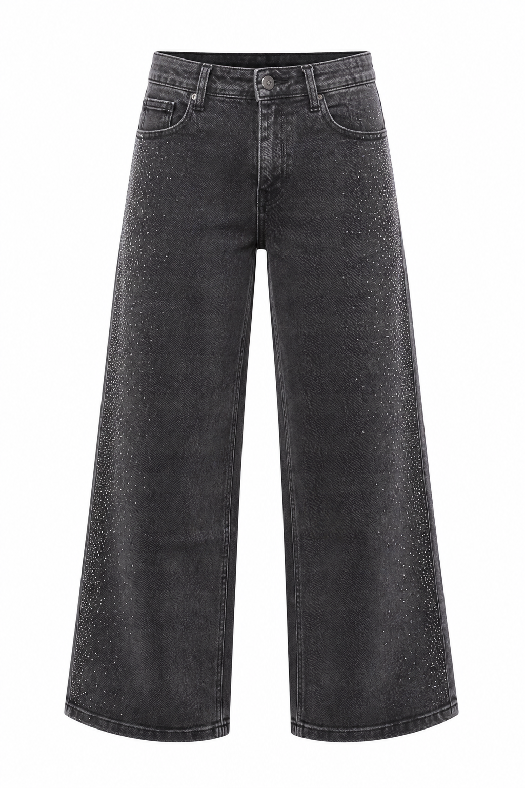 JEANS WIDE LEG BRILLOS