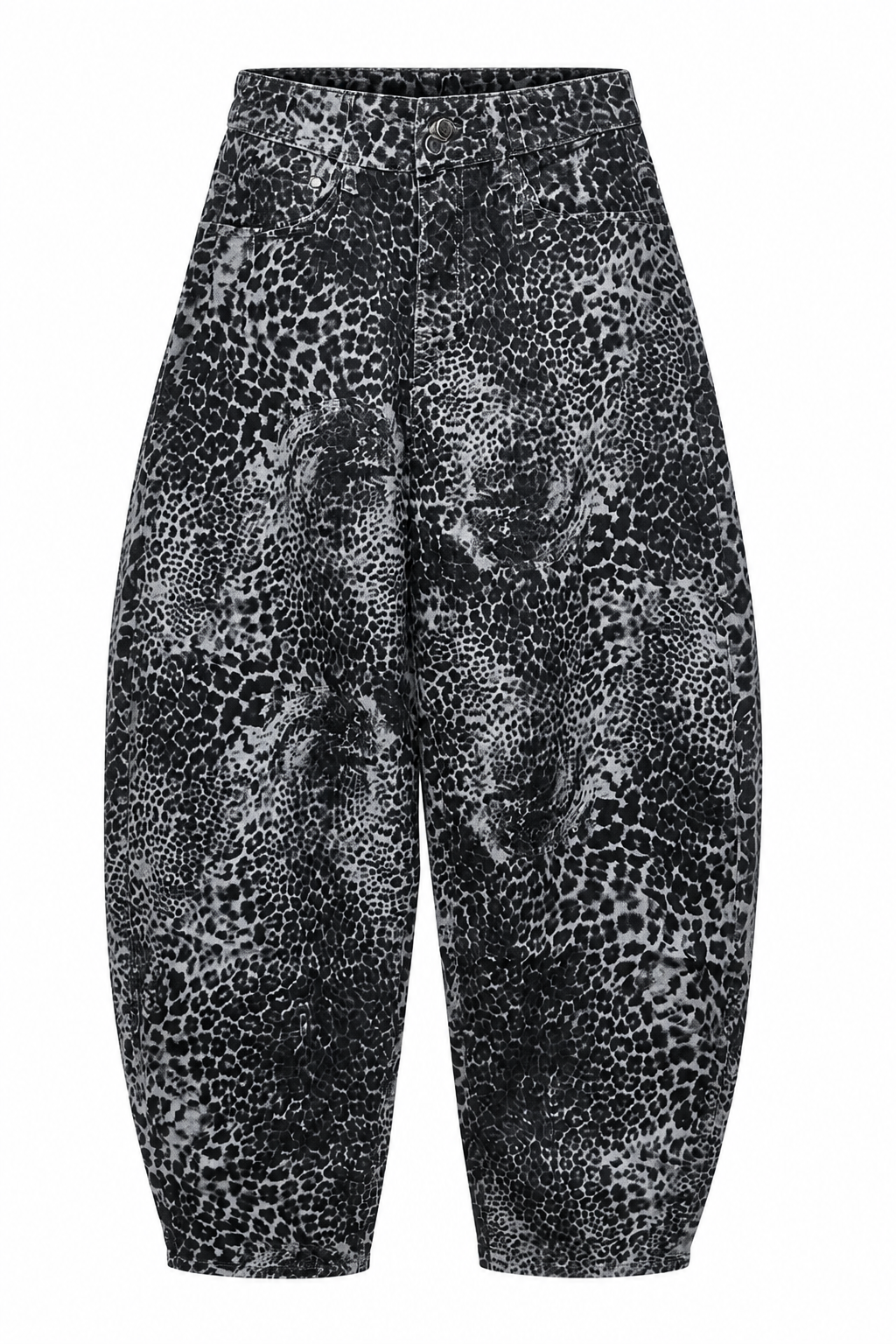 JEANS BALLON ANIMALPRINT
