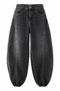 JEANS PUÑO NEGRO LAVADO