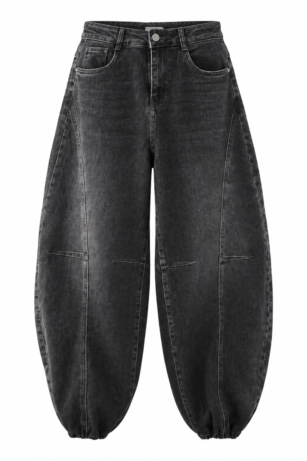 JEANS PUÑO NEGRO LAVADO
