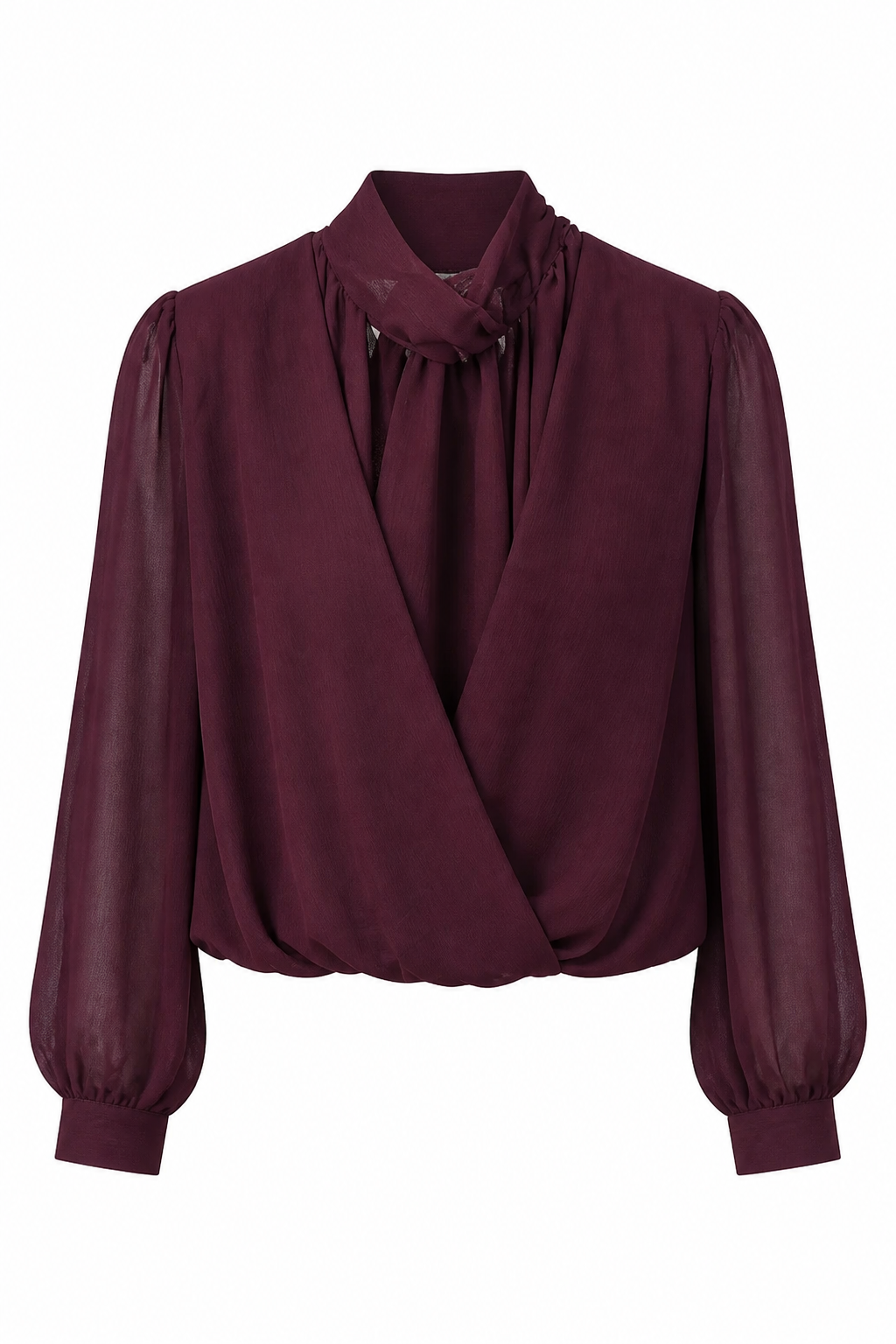 BLUSA GASA CUELLO PERKIN