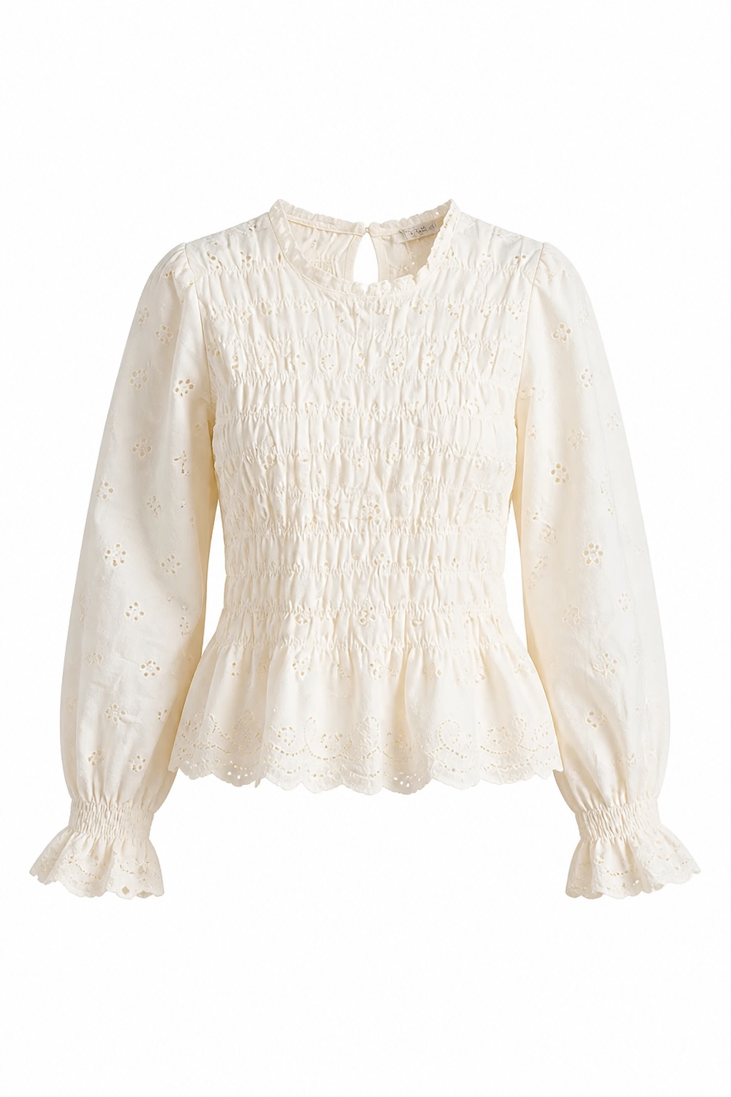 BLUSA BORDADO PERFORADA