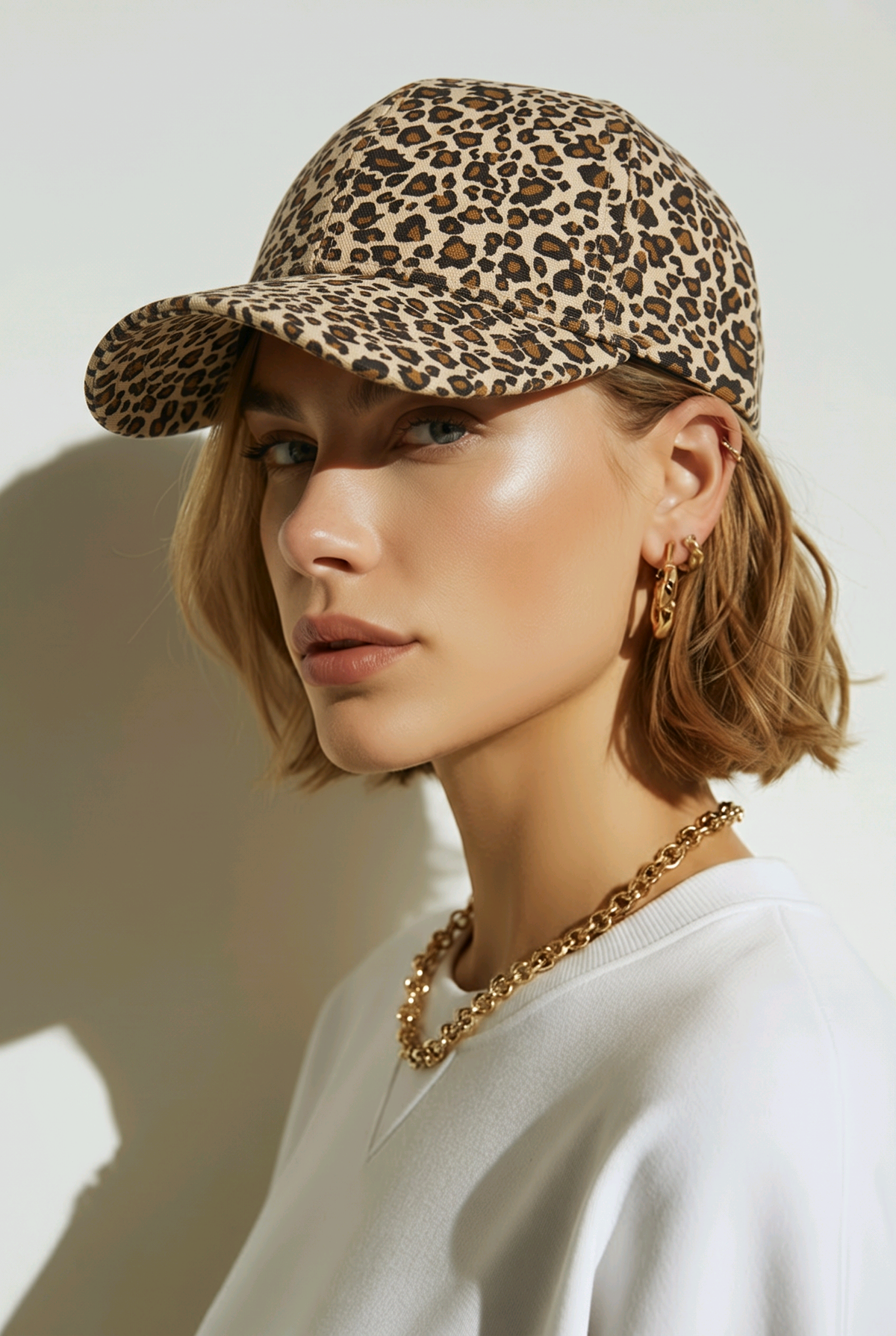 GORRA ANTE ANIMALPRINT