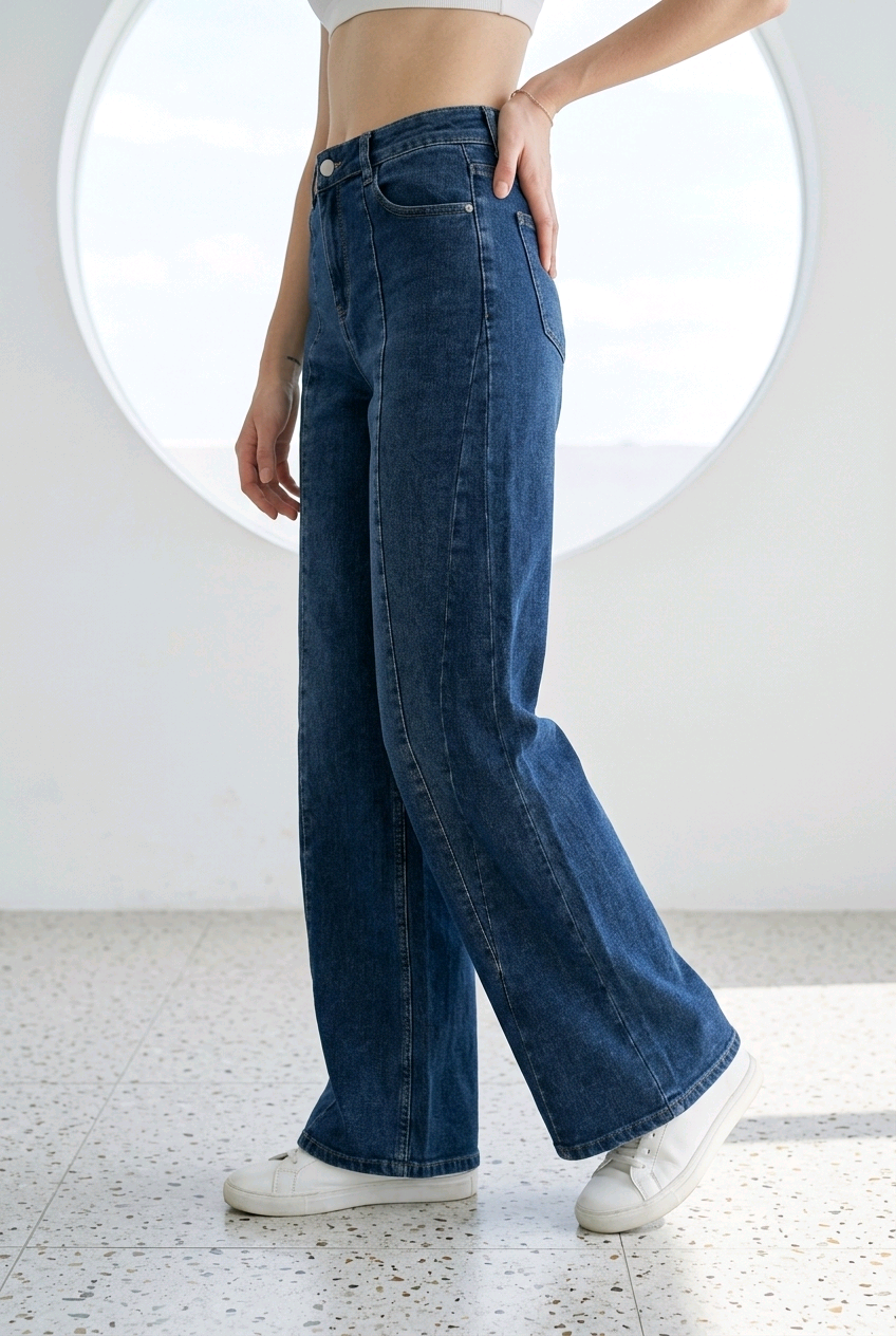 JEANS WIDE LEG