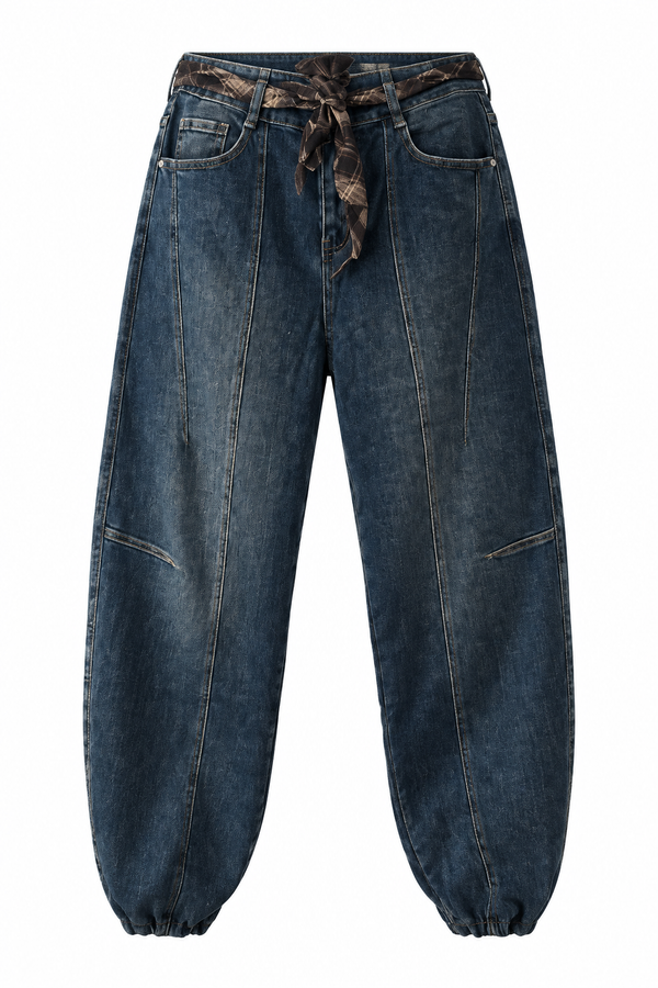 JEANS BALLOON PUÑO ENVEJECIDO