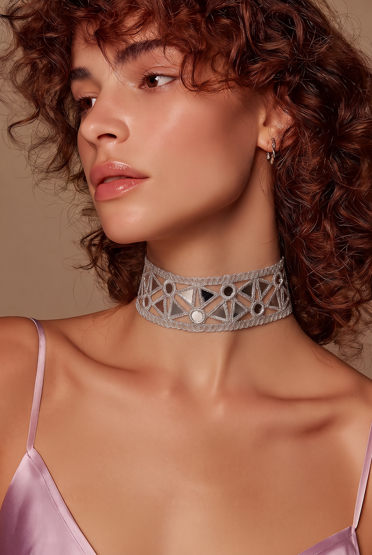 COLLAR CHOKER ESPEJOS