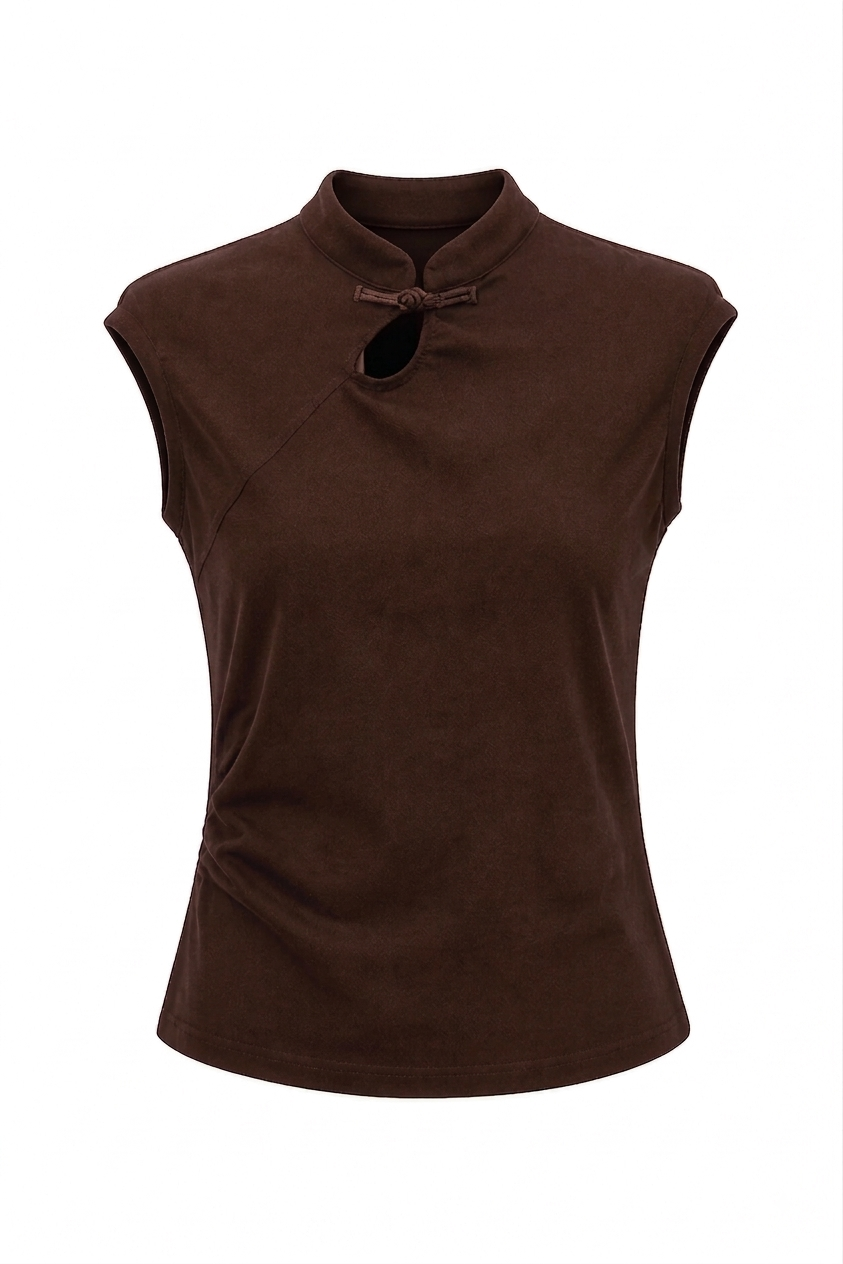 TOP CANALE NUDO CHINO