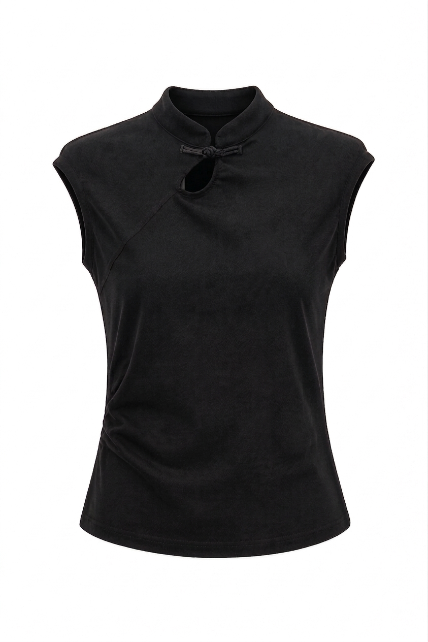TOP CANALE NUDO CHINO