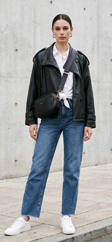 GABARDINA EFECTO PIEL
