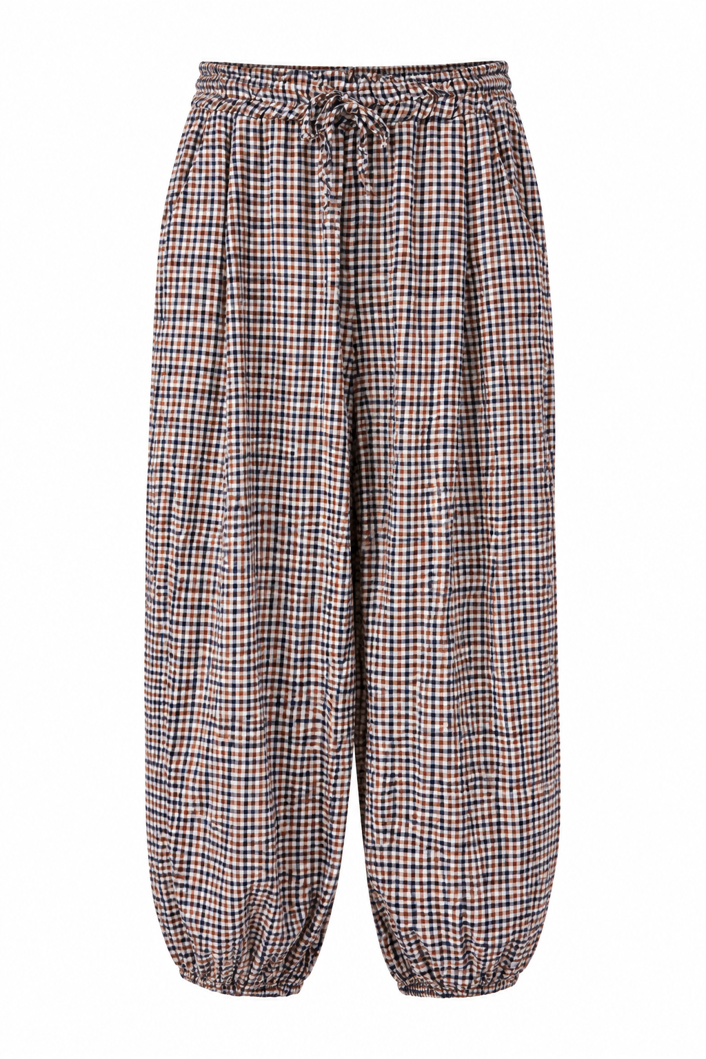 PANTALÓN BOMBACHO CUADROS VICHY