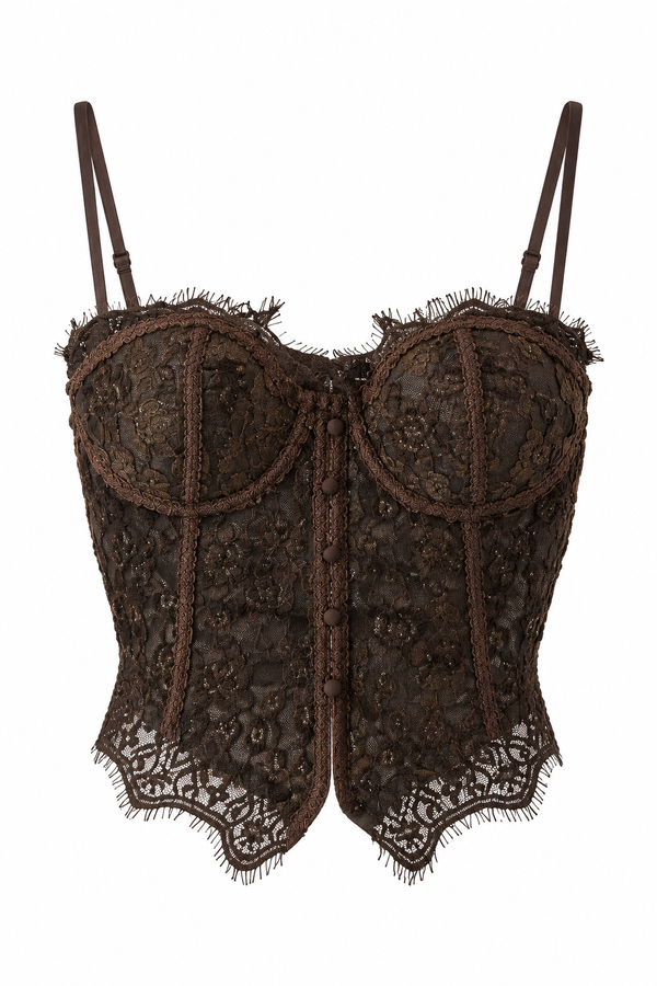 TOP CORSET ENCAJE