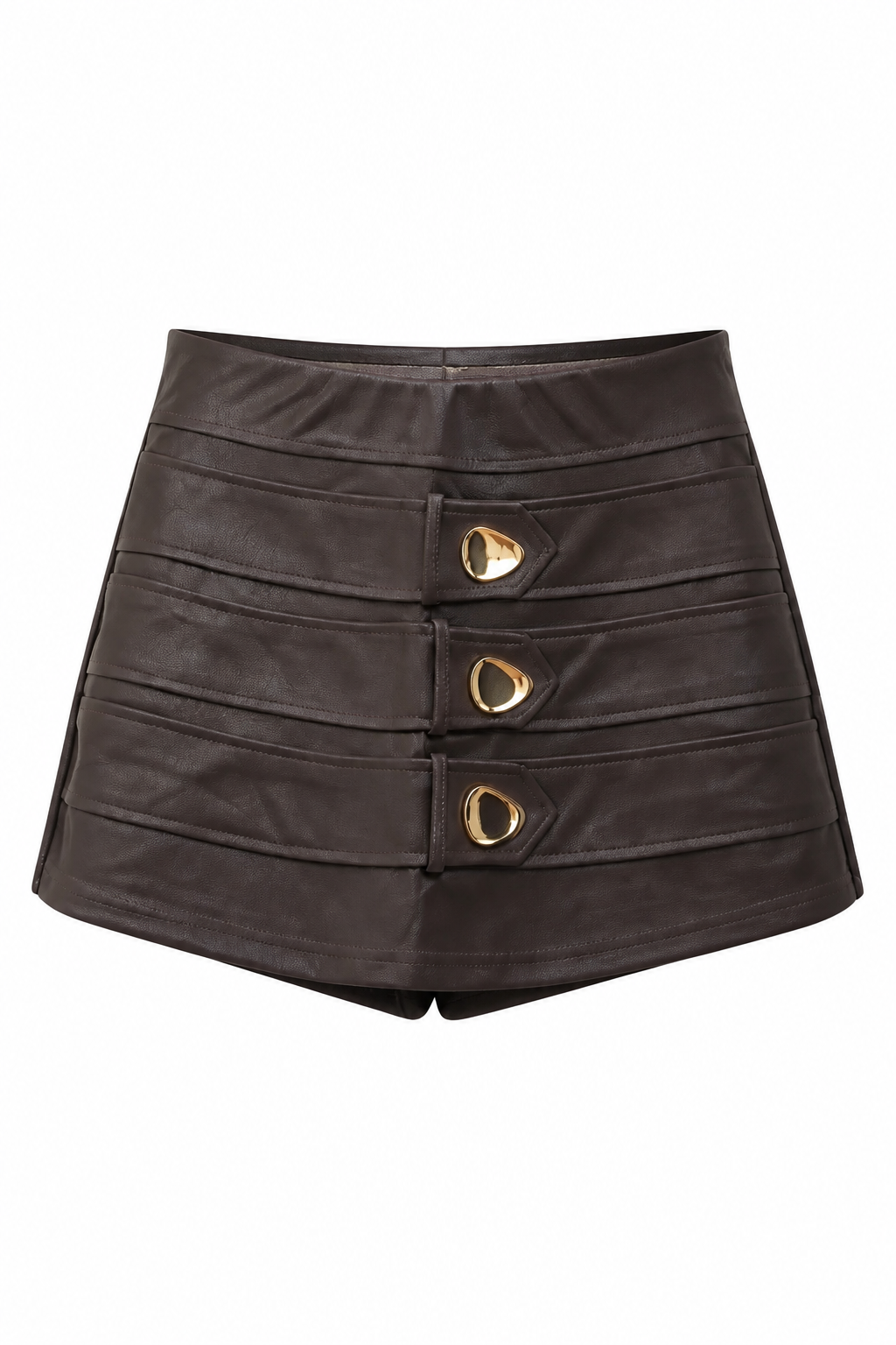 FALDA PANTALON EFECTO PIEL