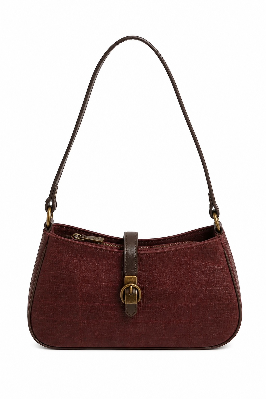 BOLSO EFECTO PIEL COCODRILO