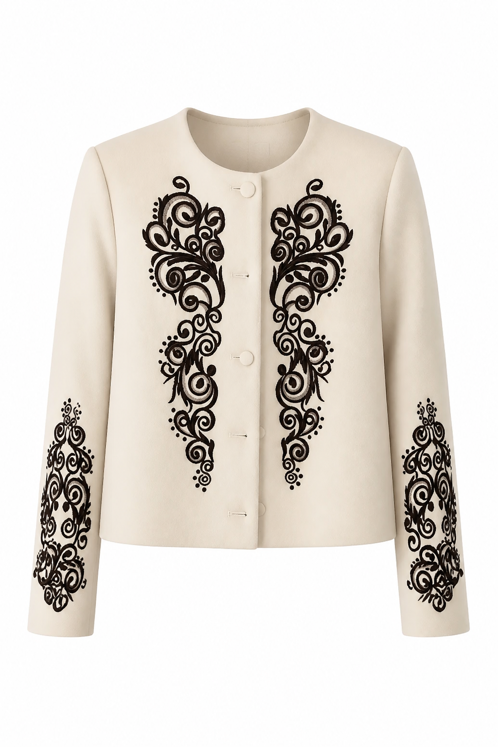 CHAQUETA BORDADA