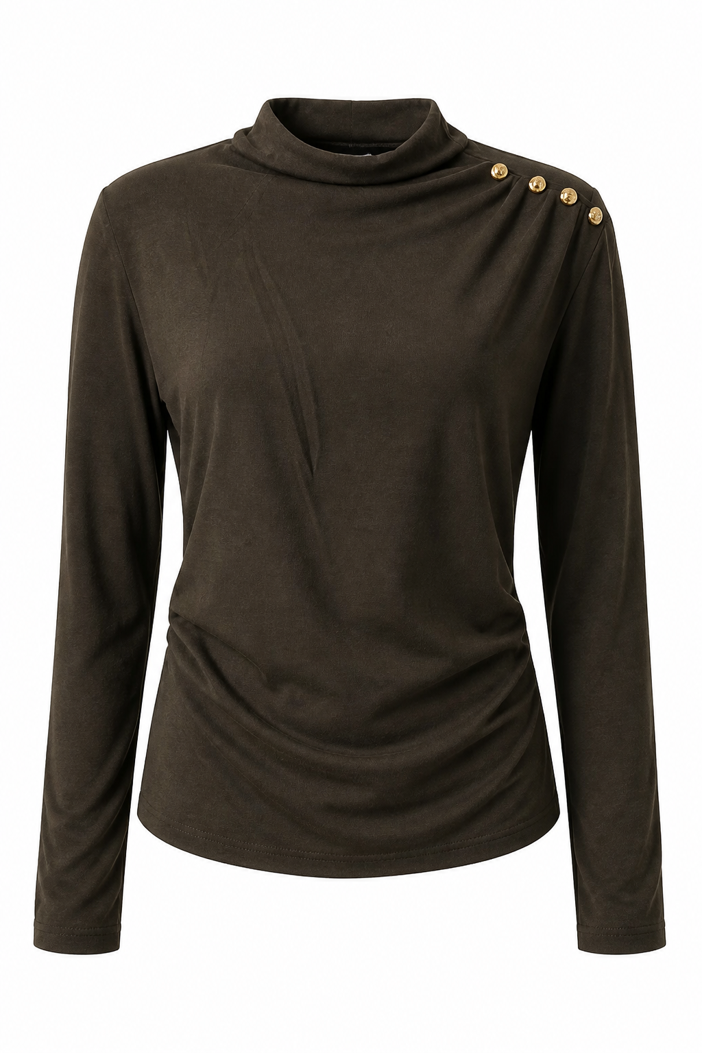 CAMISETA BOTONES HOMBRO
