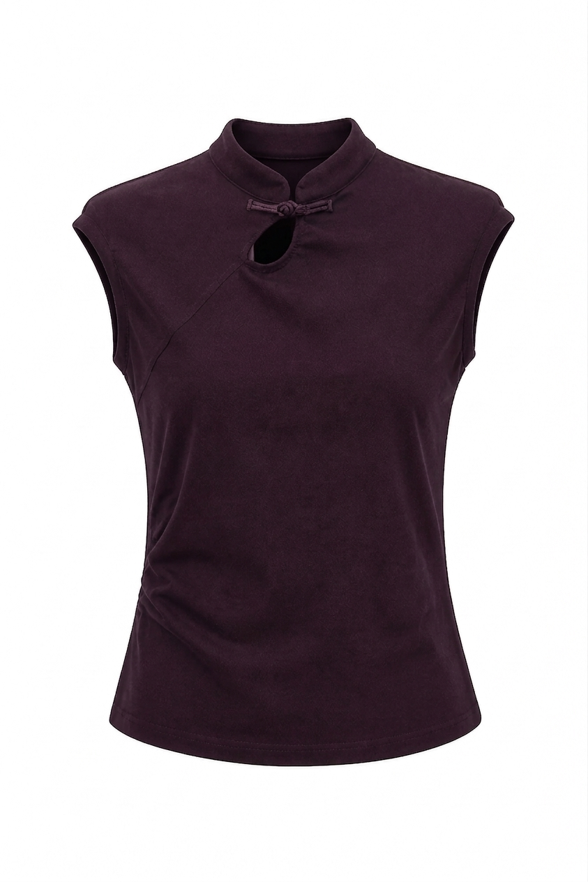 TOP CANALE NUDO CHINO