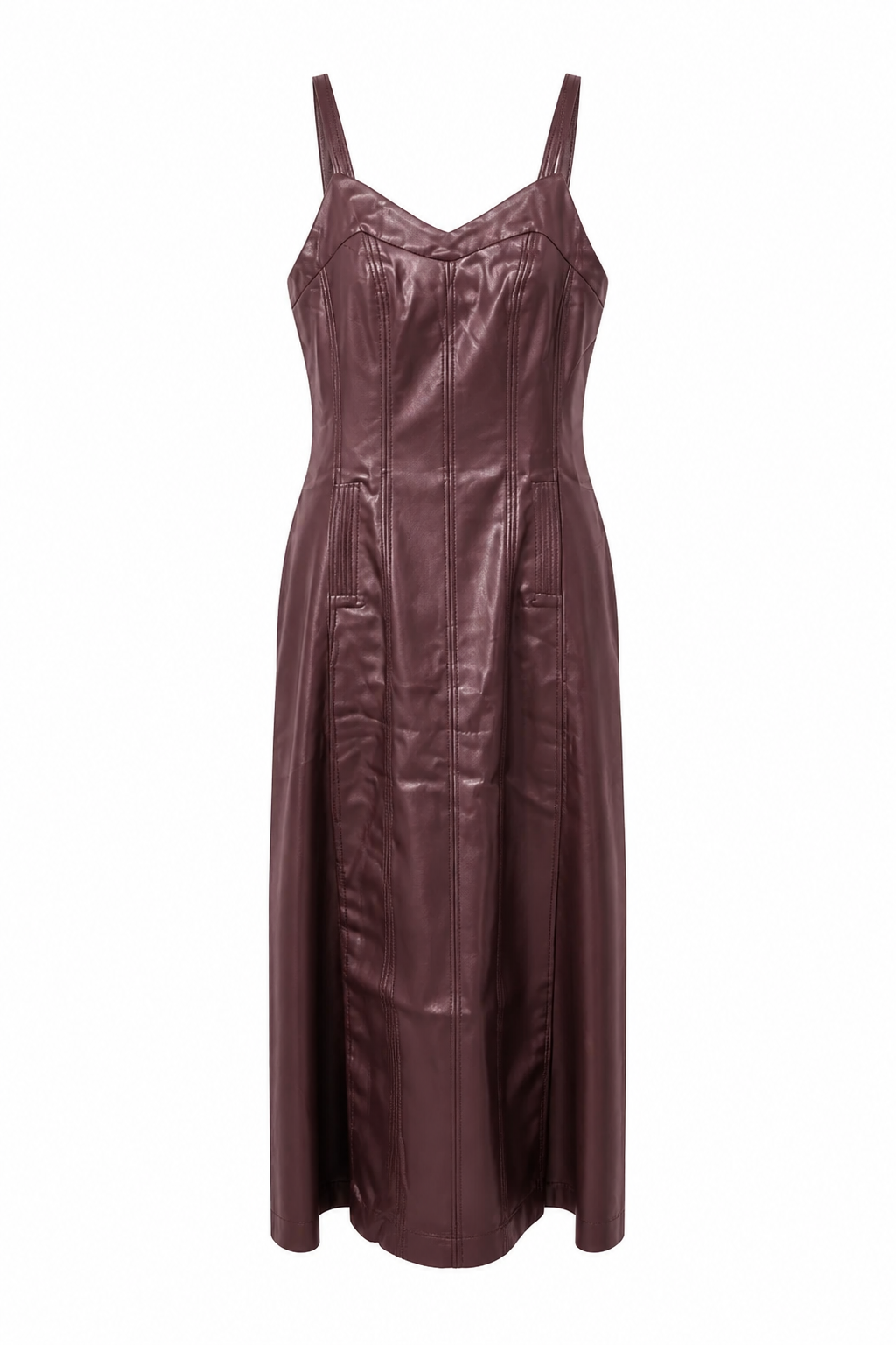 VESTIDO EFECTO PIEL