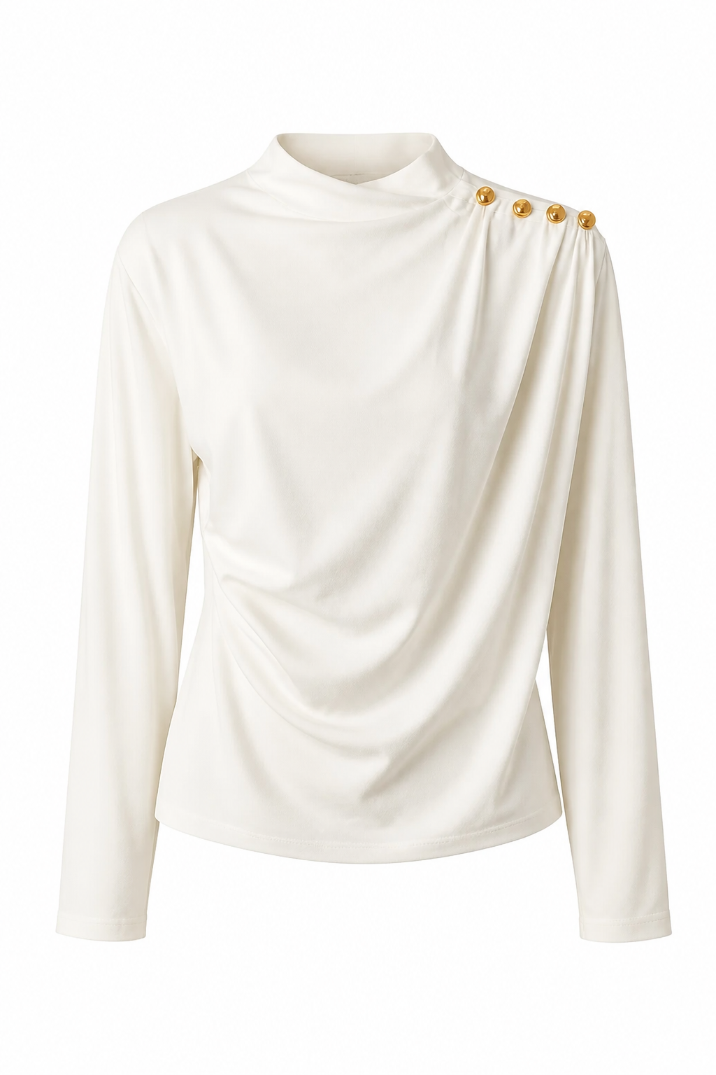 CAMISETA BOTONES HOMBRO