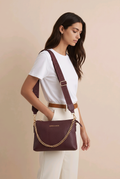 BOLSO CADENA EFECTO PIEL