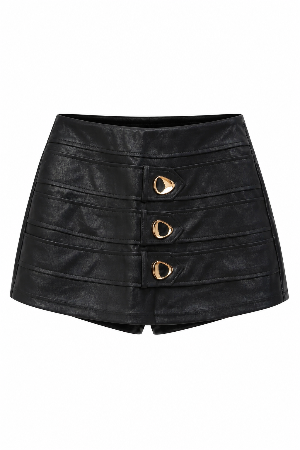 FALDA PANTALON EFECTO PIEL